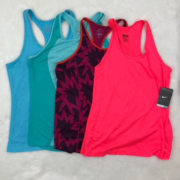 Lot Nike DriFit Tank Tops Size Medium